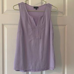 2/$18: Lt Purple/Lilac V-Neck Dressy Tank